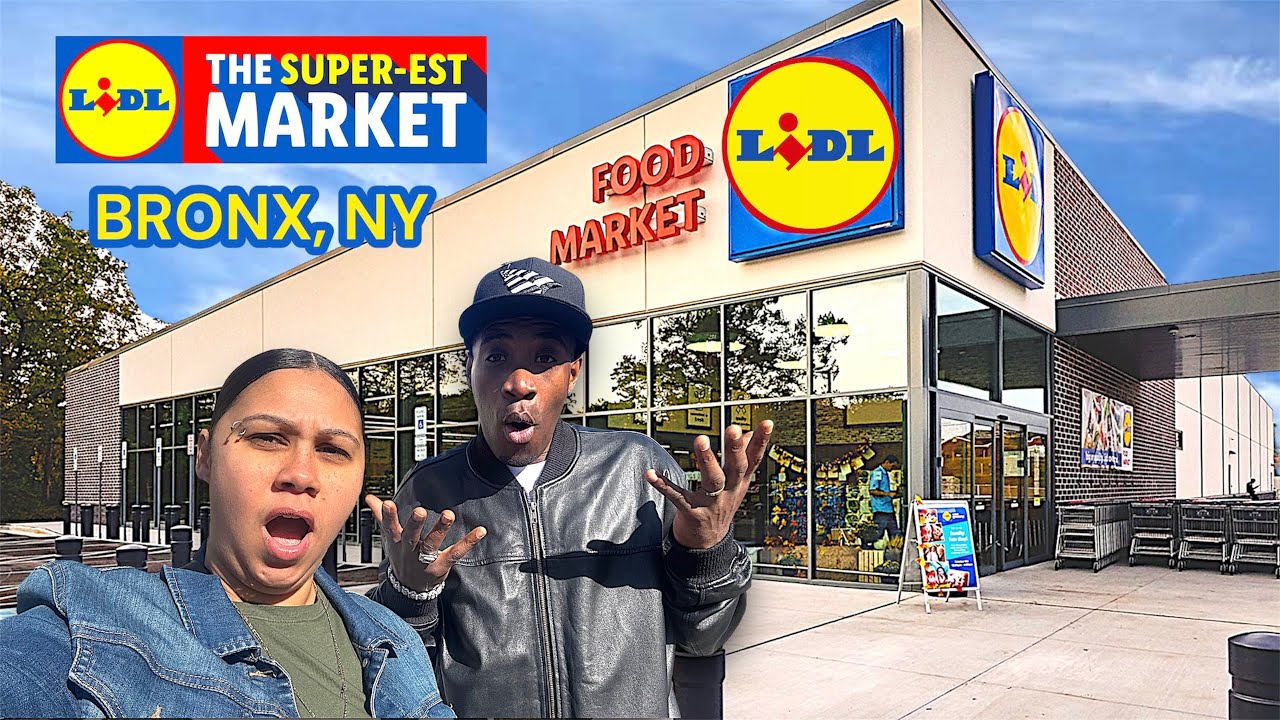 LIDL The *NEWEST* Supermarket In The Bronx!