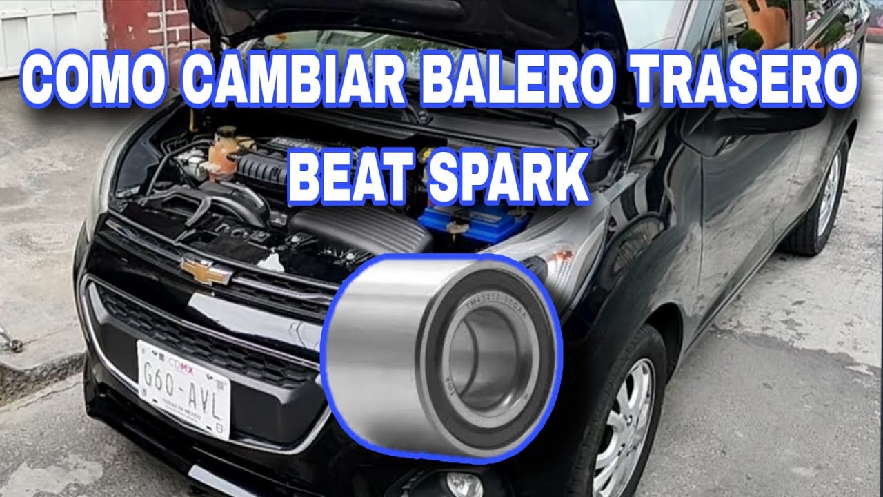 COMO CAMBIAR BALERO TRACERO BEAT SPARK