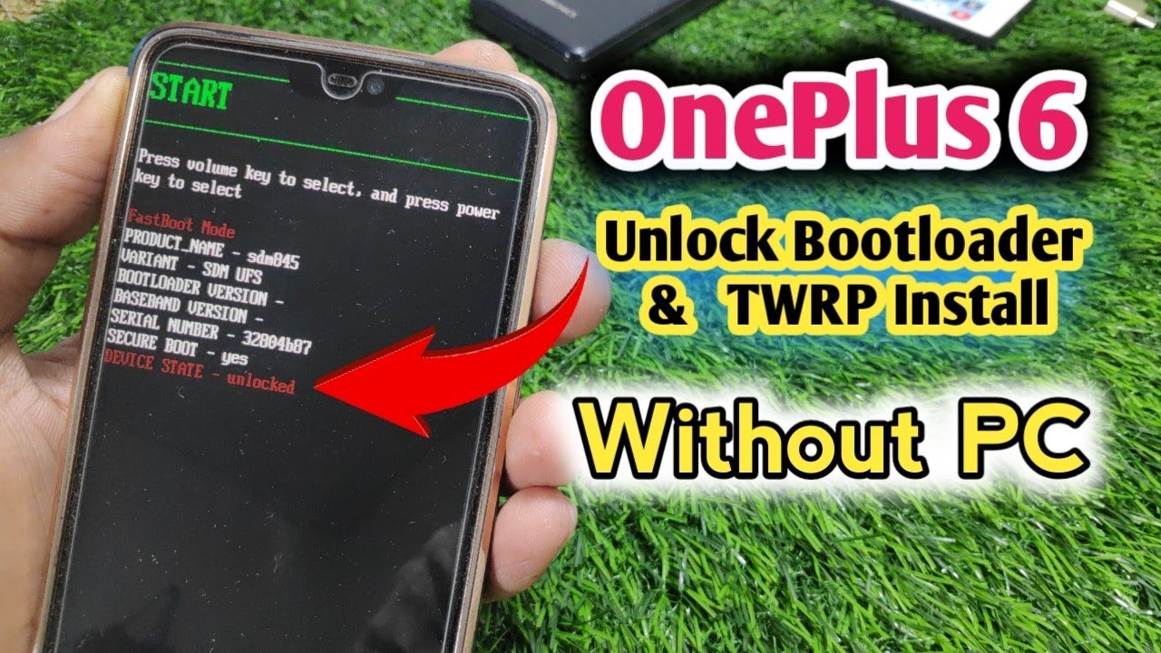 OnePlus 6 Bootloader Unlock Twrp Install Without PC | Root Oneplus 6 Without PC | Twrp Oneplus 6