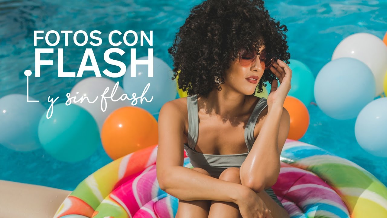 Detrás de cámaras: fotos con flash y sin flash