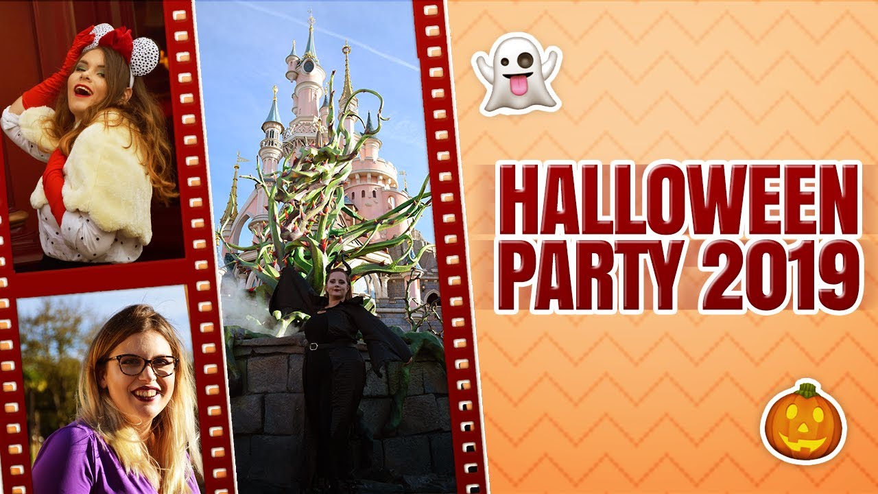 SOIRÉE HALLOWEEN DISNEYLAND PARIS 2019 #VLOG 👻🎃