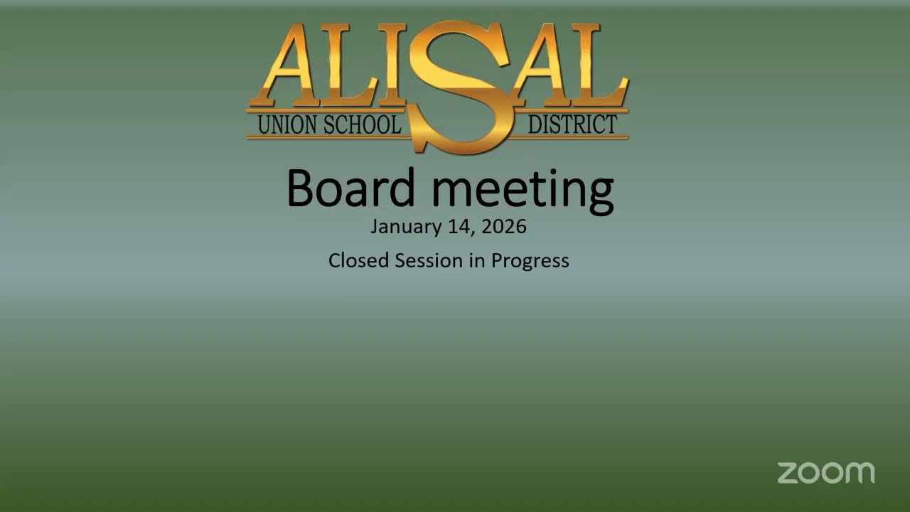 Board Meeting January 14, 2026