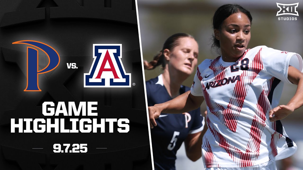Pepperdine vs Arizona Highlights (9.7.25) | 2025 Big 12 Women's Soccer