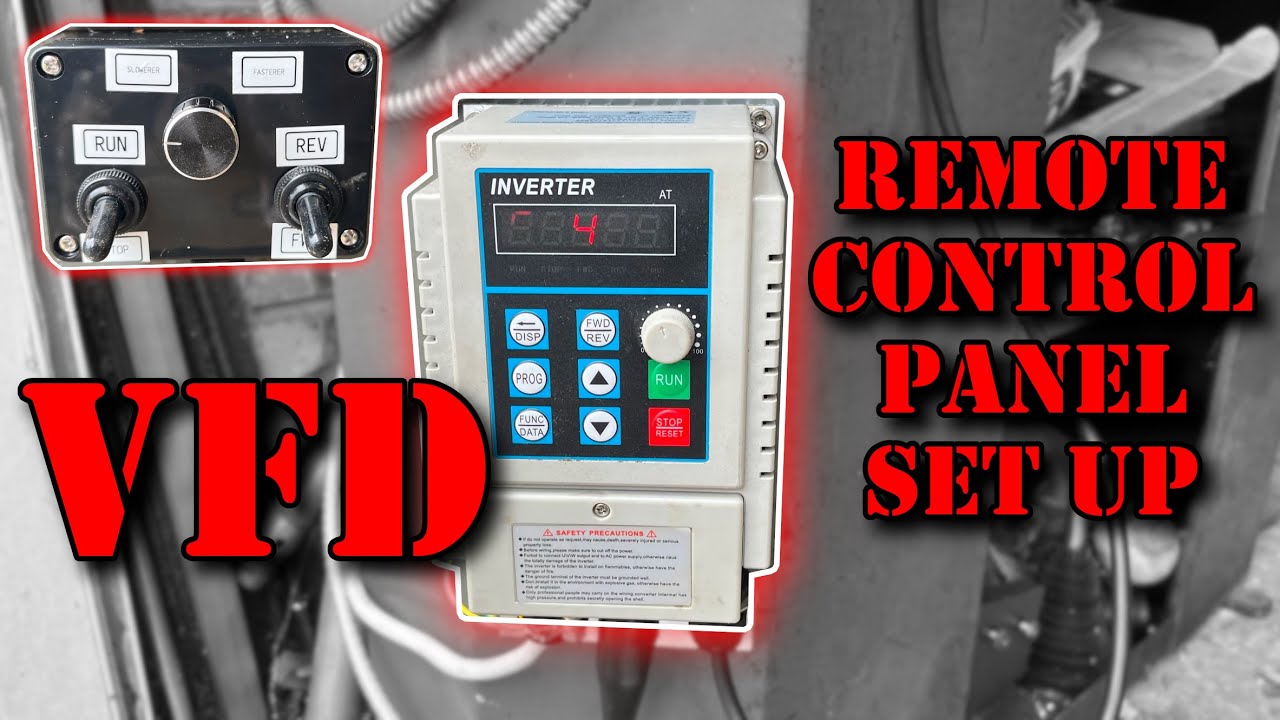 XSY-AT1 VFD Variable Frequency Drive Remote Panel Programming