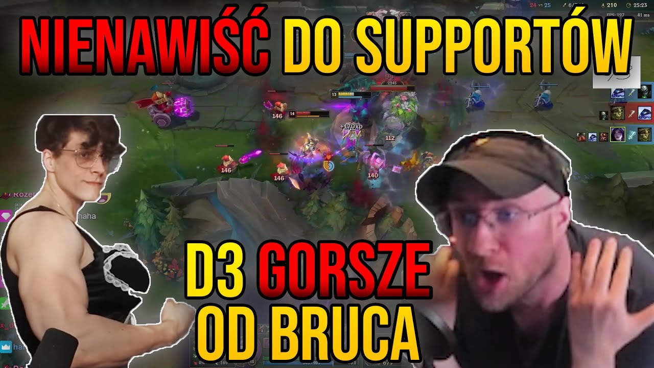 OVERPOW & ORTIS | NIENAWIŚĆ DO SUPPORTÓW, D3 GORSZE OD BRUCA, 1v9 KASSADIN, OBRAŻANIE MATKI SENNY |