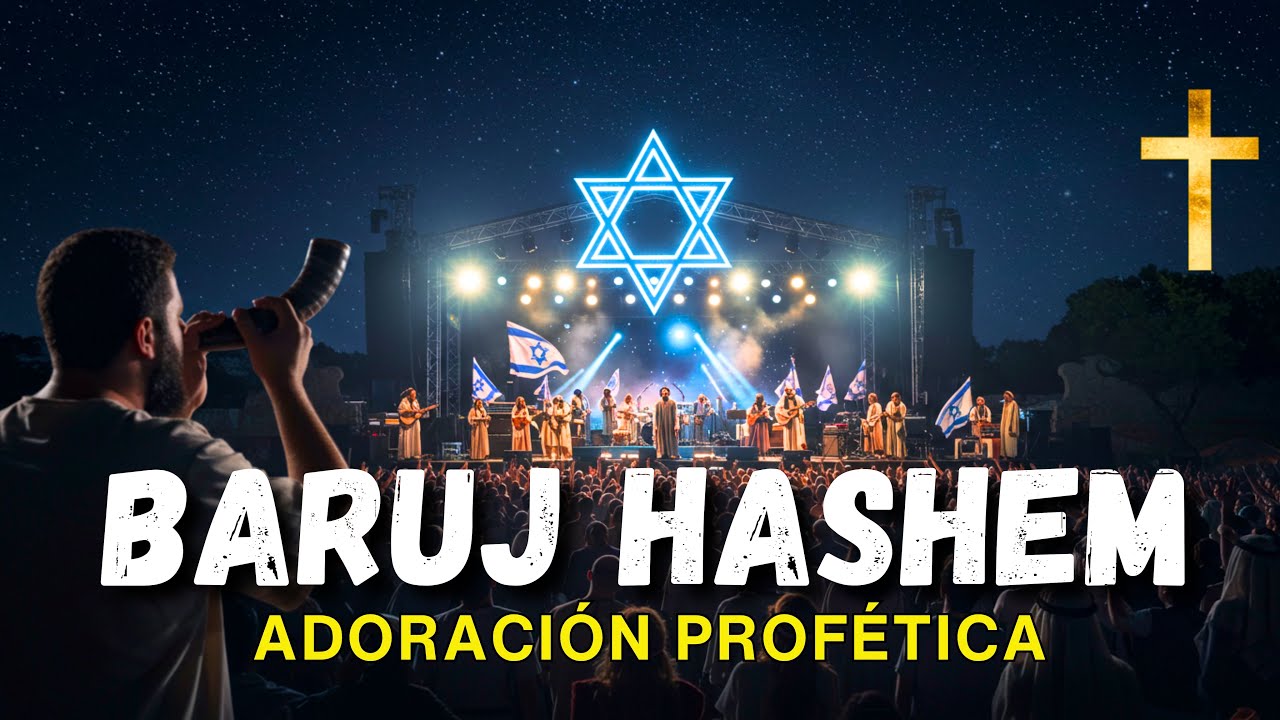 Música hebrea con fuego del cielo para danzar y alabar a Yeshua