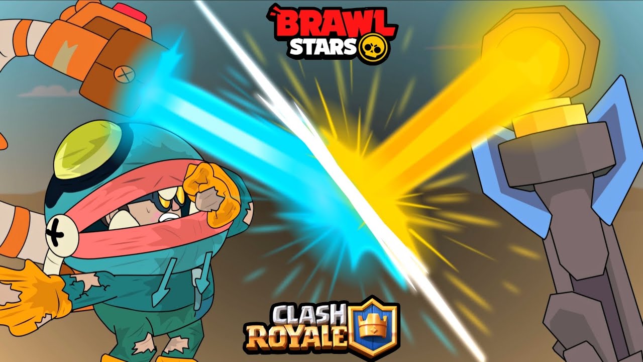 GLOWY VS INFERNO TOWER - Brawl Stars x Clash Royale Animation 