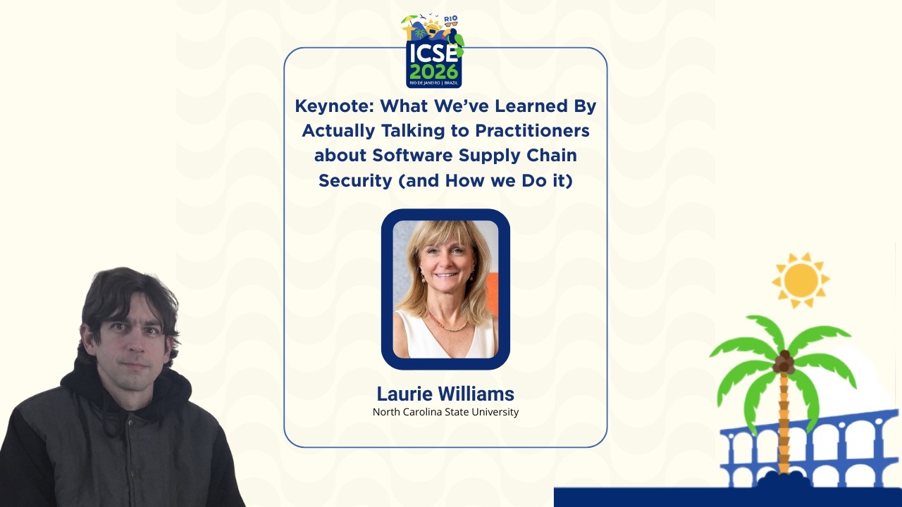 Laurie Williams será Keynote Speaker no ICSE 2026