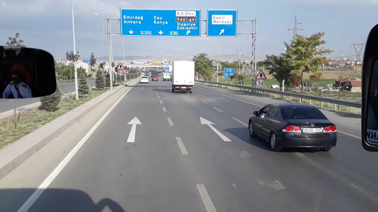 Banaz Afyonkarahisar ankara yolu 15 09 2018 cumartesi üç