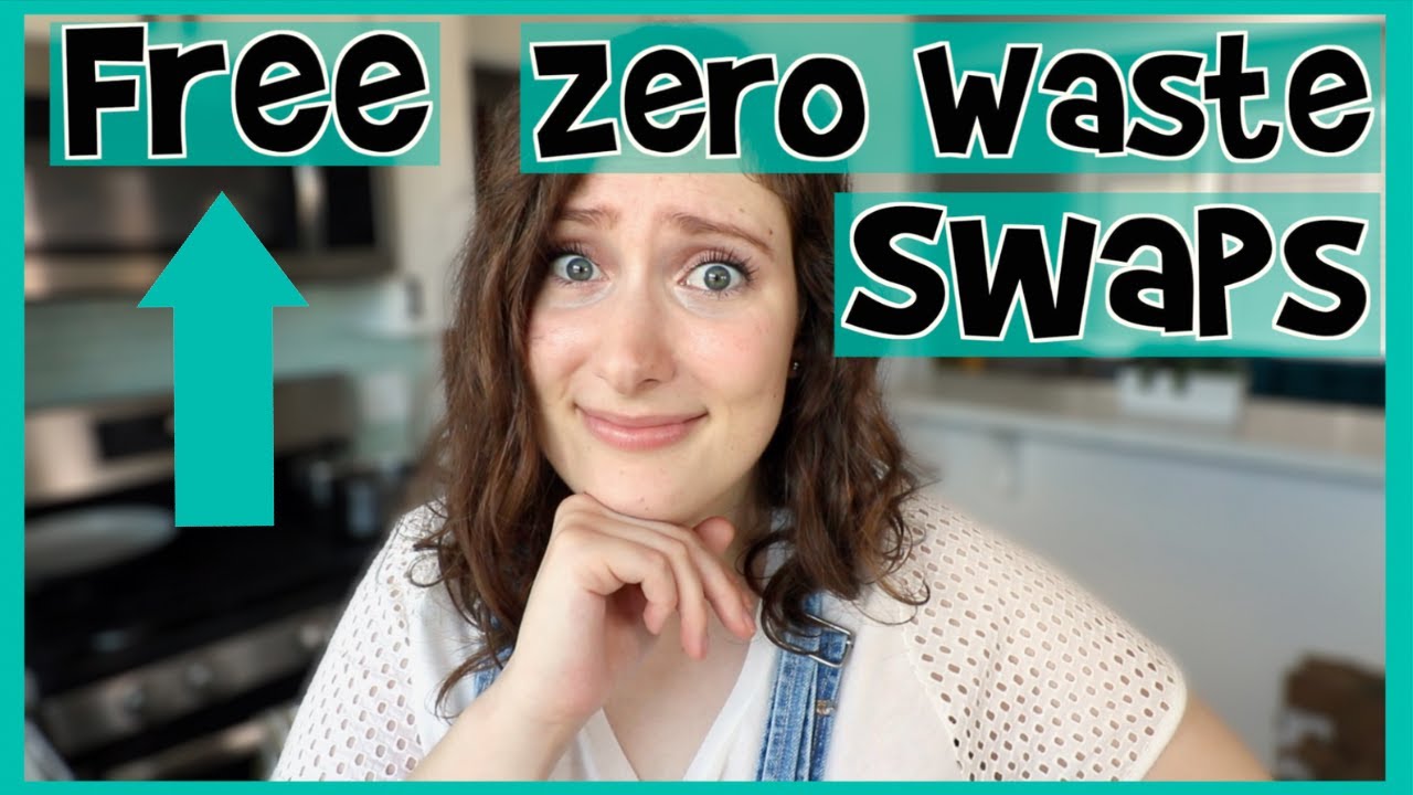 9 FREE ZERO WASTE SWAPS + TIPS// Collab w/ @The Eco Swap // How to Live Sustainably on a Budget
