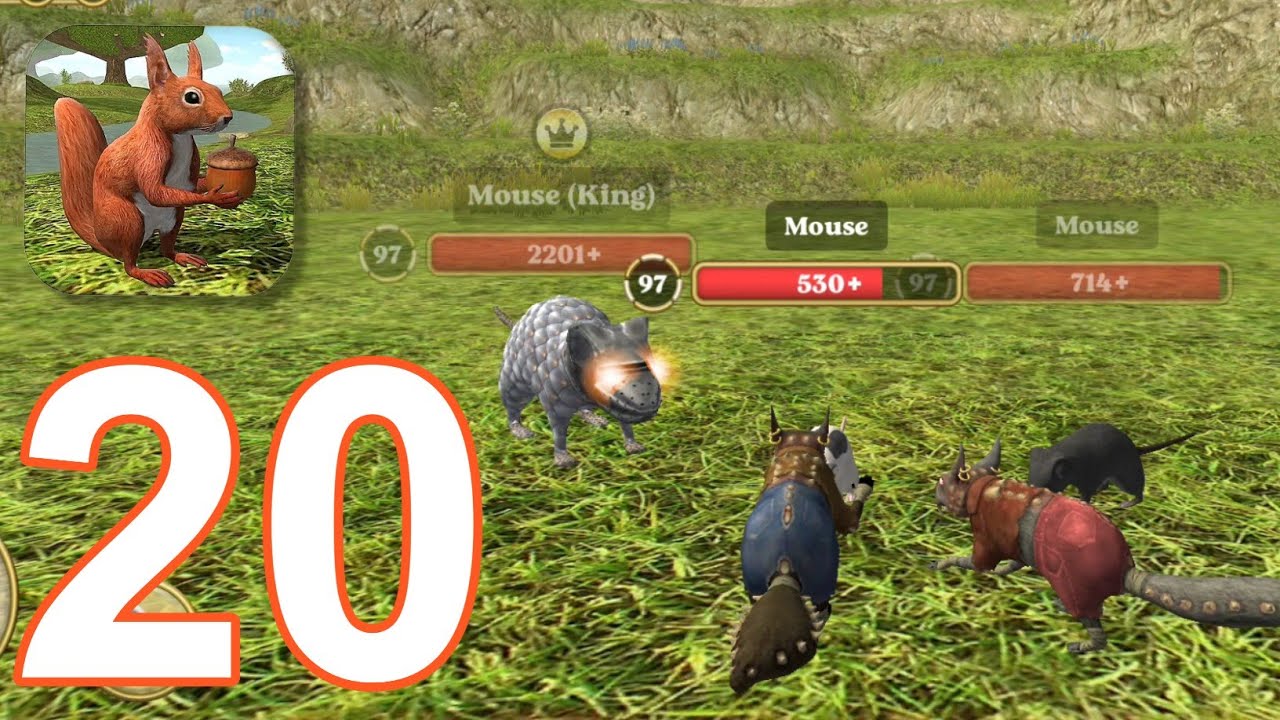 Squirrel Simulator 2: Online - Gameplay Walkthrough part 20 - Mouse King (iOS,Android)