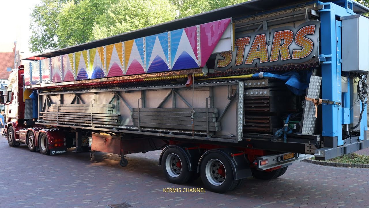 Kermis Alkmaar 2025 | Transport & Opbouw | Deel 1