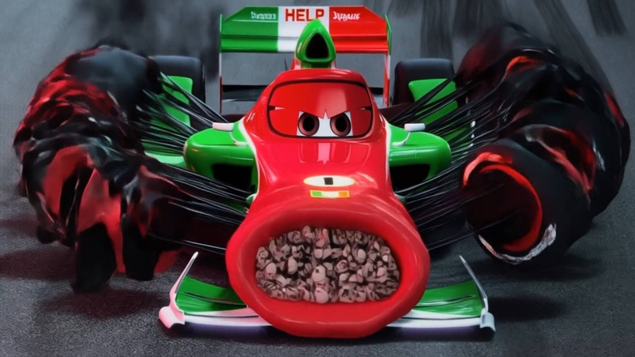 Cars 2, but it's ruined by AI