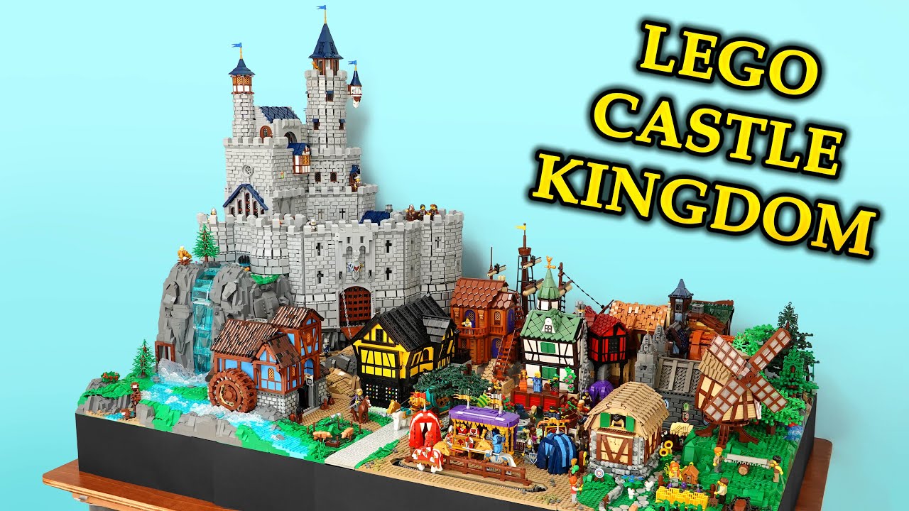 LEGO Castle Kingdom MOC — ПОЛНЫЙ ТУР!