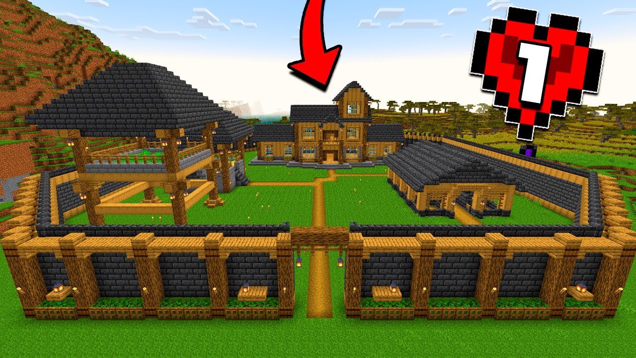 As&iacute; es el MEJOR INICIO en Minecraft Bedrock HARDCORE