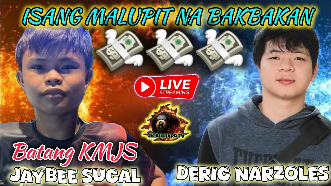 JAYBEE SUCAL 🆚️ DERIC NARZOLES, 10 BALLS, PAREHAS, ISANG MAINIT NA BAKBAKAN 🏆🎱👊💪