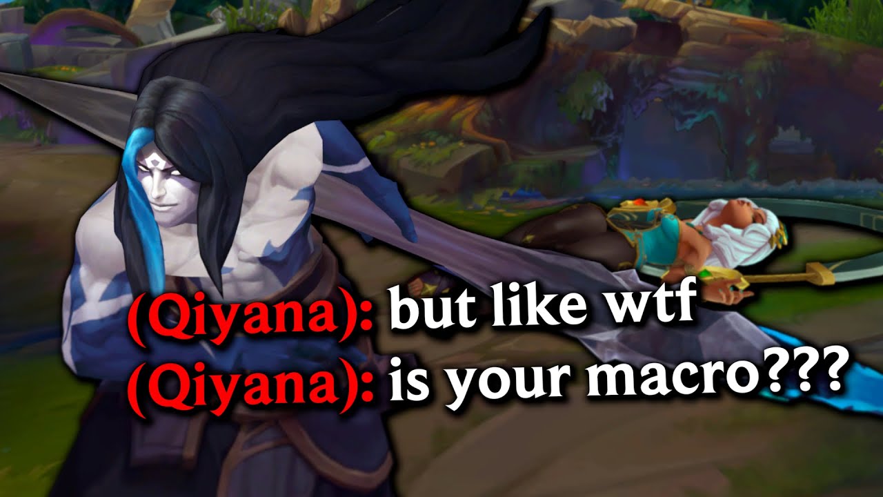 My Blue Kayn made Qiyana UNINSTALL the game...