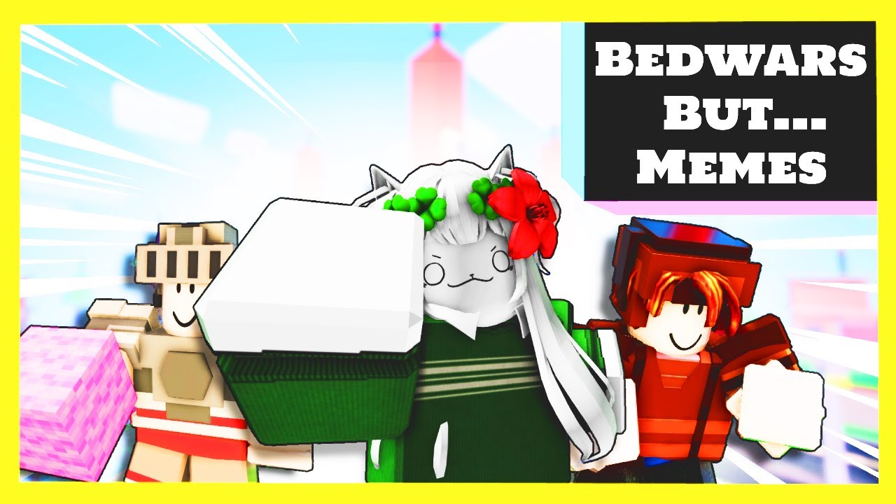 Roblox Bedwars But With MEMES