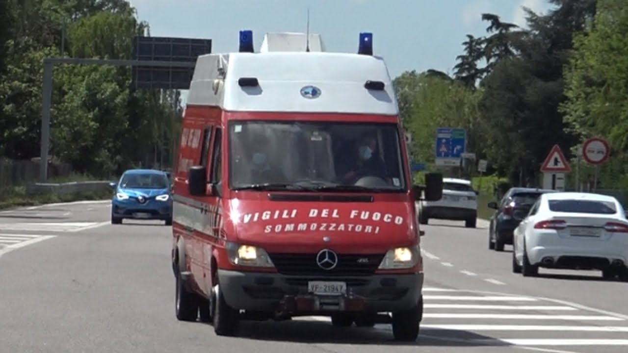 [RARE] AF/NSSA Vigili del Fuoco Vicenza in emergenza - Italian Fire Department Dive Team