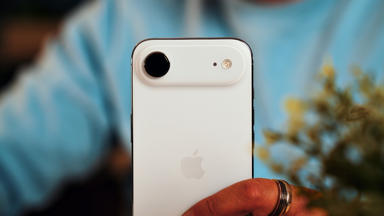 Test de l’iPhone Air : attendez la prochaine version