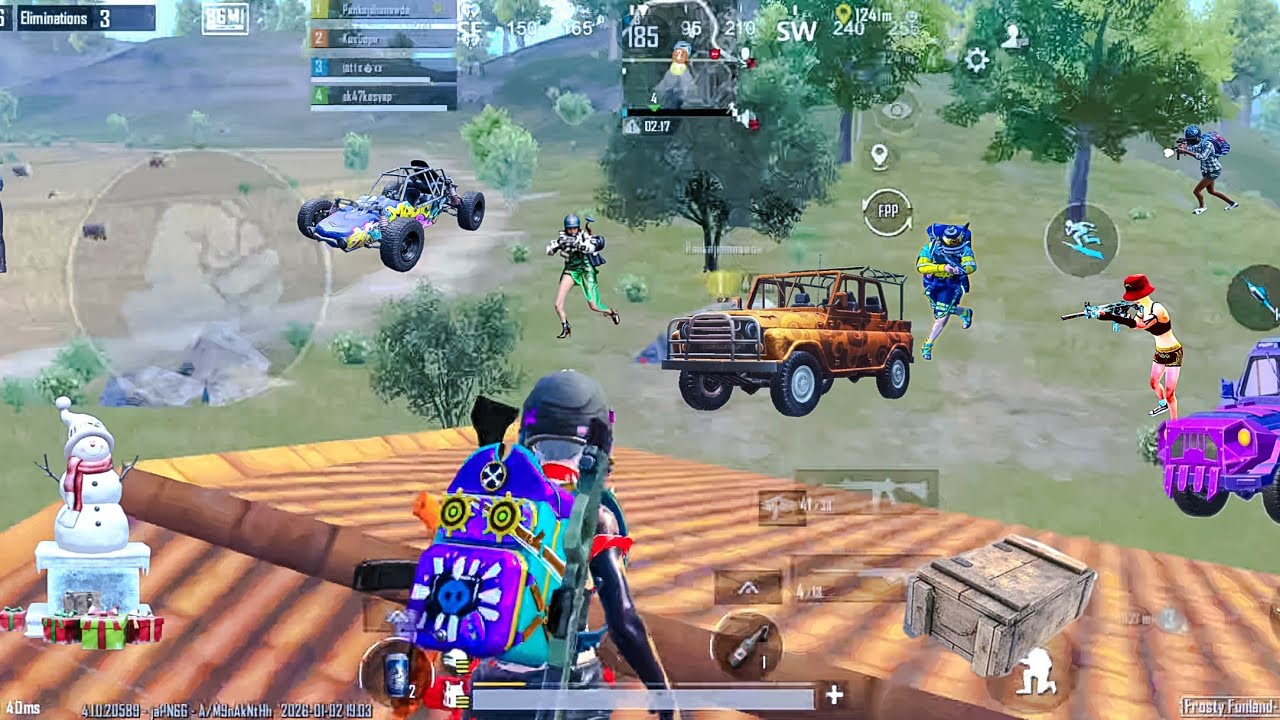 Bgmi full highlights gameplay update 4.1 💥 @ALLBOTGAMER 