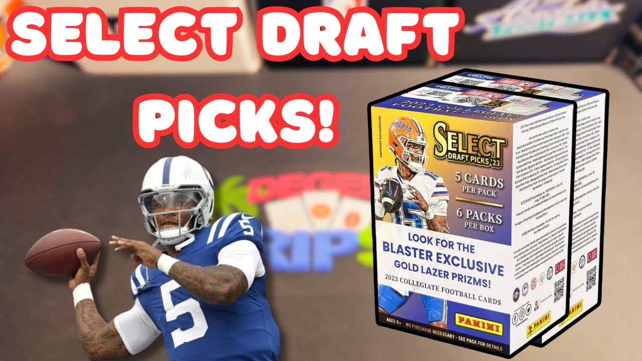 DESPICABLE! 2023 Select Draft Picks Football Blaster Box Review!