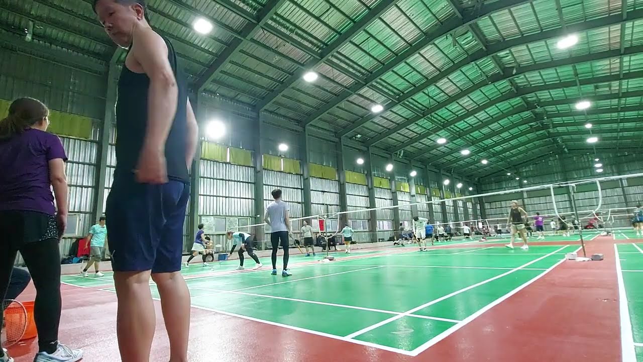 20260124豐盛羽球隊-Victor and Diane VS 小甄姐與我