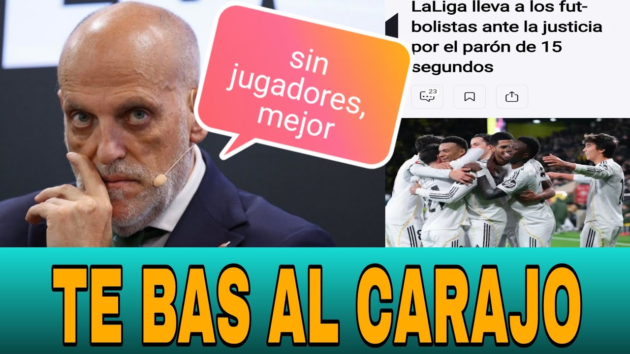 TELECO CALVO 😎|LA LIGA DE TEBAS DENUNCIA A LOS FUTBOLISTAS POR PARAR 10 SEGUNDOS ‼️