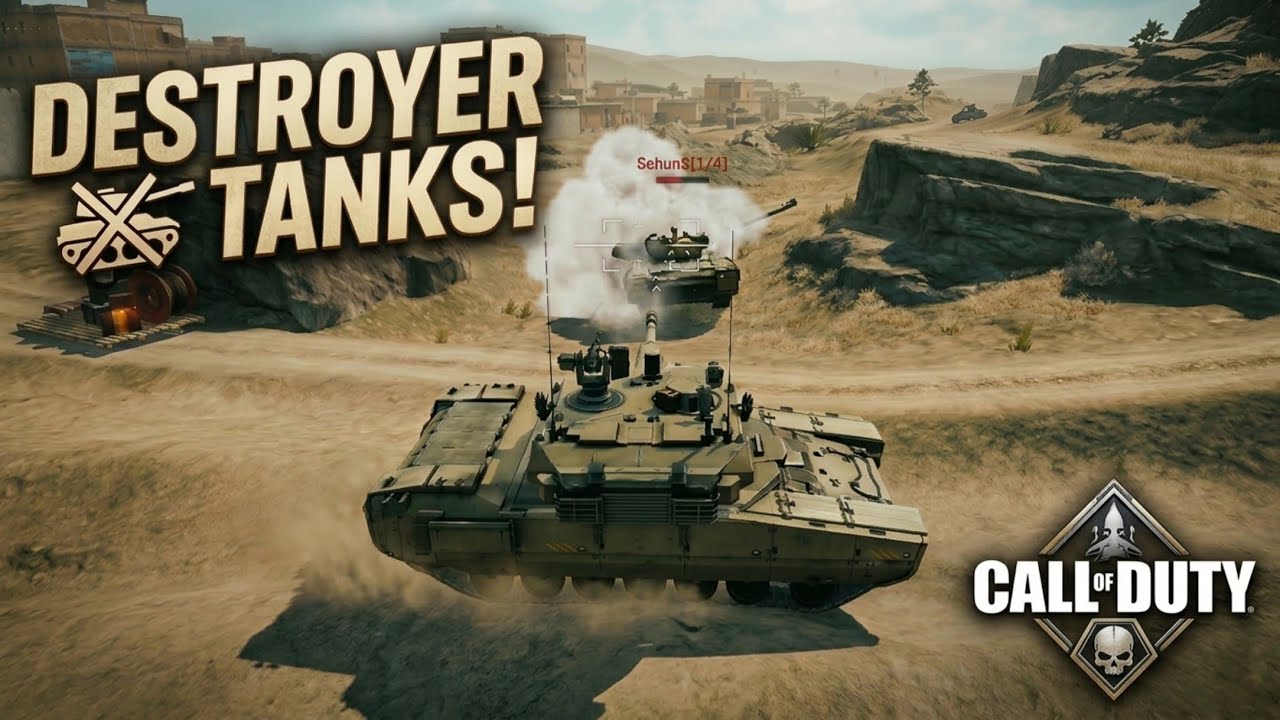 Insane Tank Battle in Call of Duty Armored Corps! Real War Gameplay