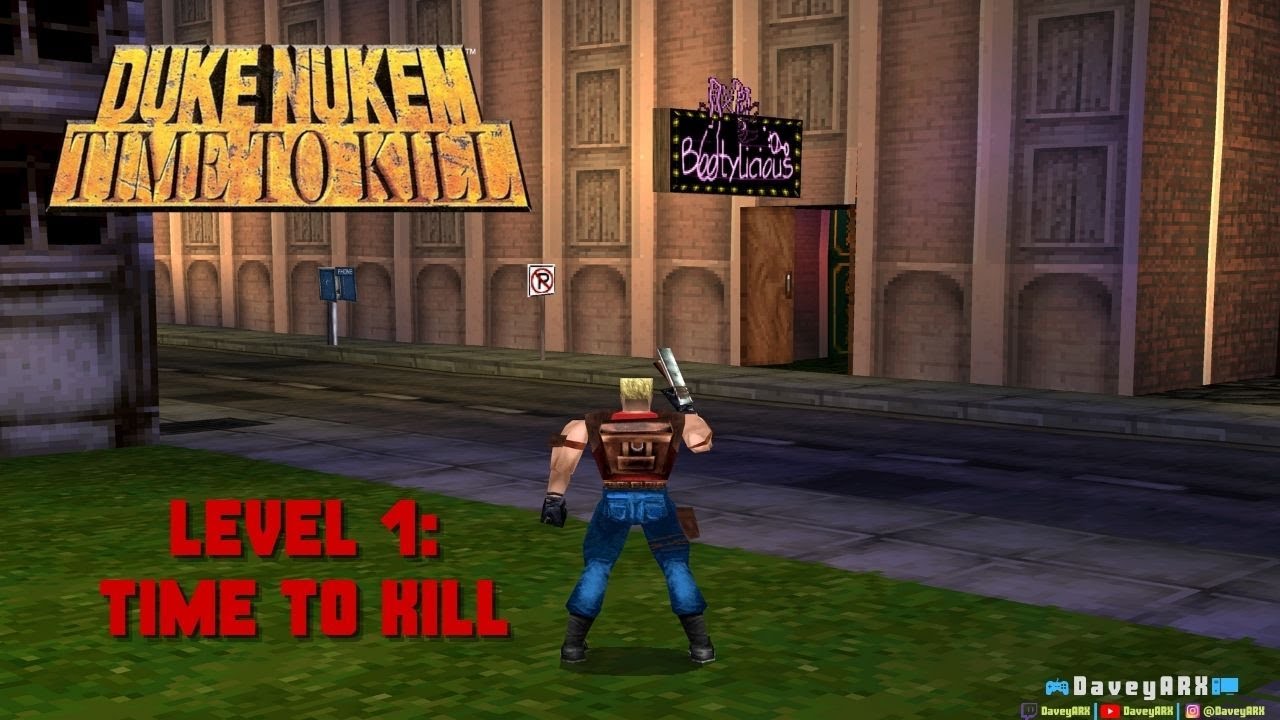 Duke Nukem: Time to Kill - Level 1: Time to Kill - Death Wish - PSOne