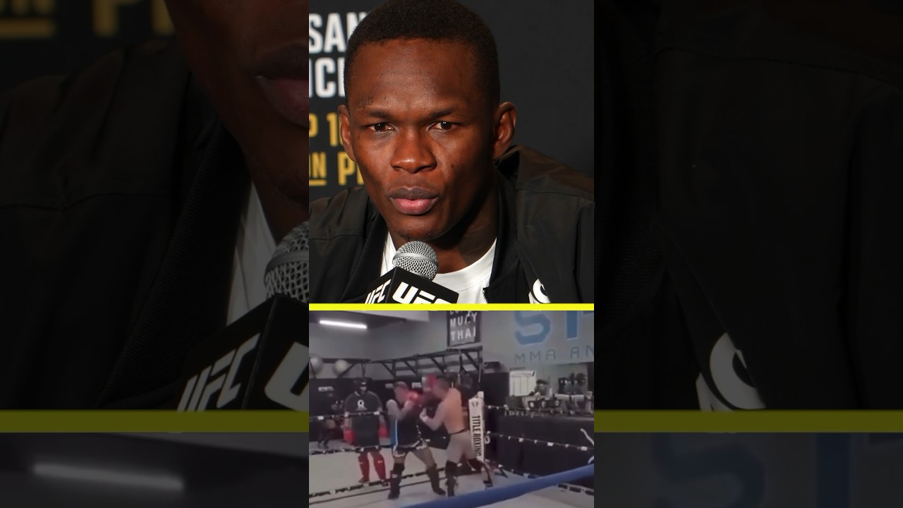 😬 ISRAEL ADESANYA HATES HOW SEAN STRICKLAND SPARS