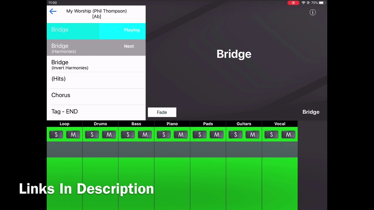 My Worship (Phil Thompson) Worship Backing Tracks App Preview