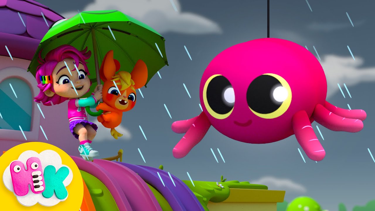 A Pequena Aranha 🕷️ Música Infantil | HeyKids em Português