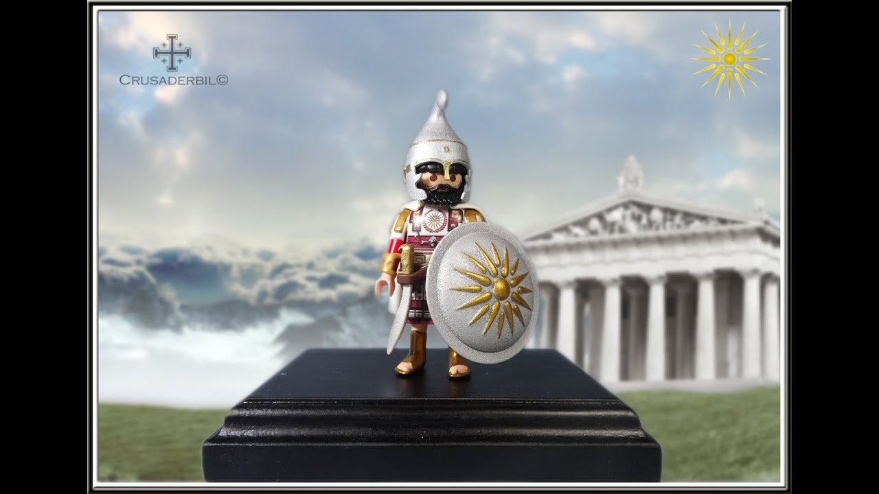 Custom Playmobil Argyraspis (Macedonian army)