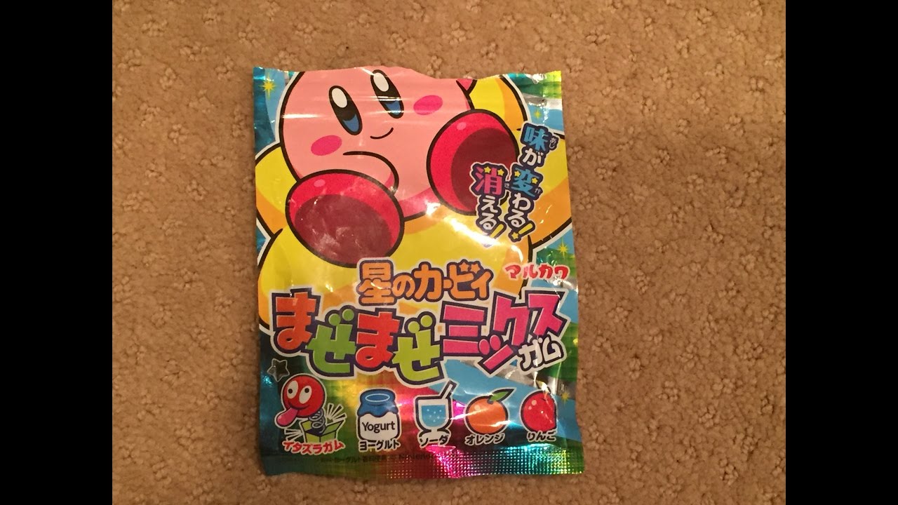 Trying Japanese Kirby Candy!