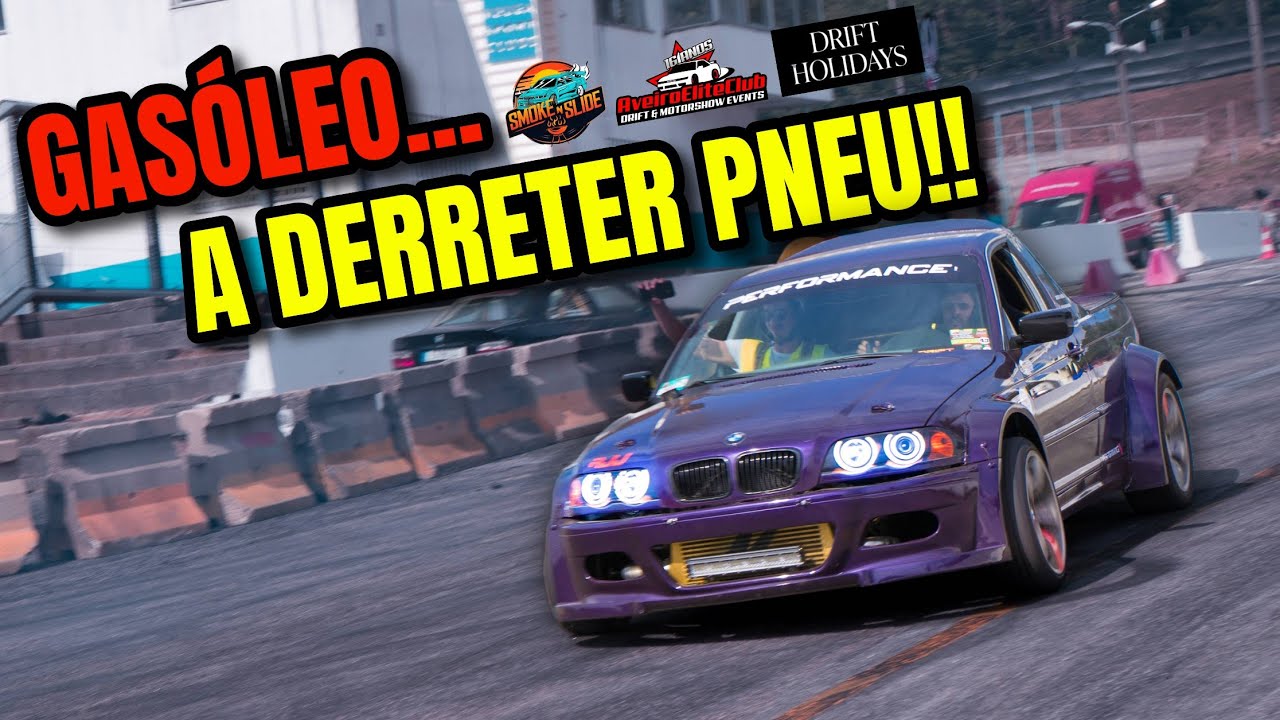 Primeira Vez Num Drift Car a Diesel! SMOKE & SLIDE foi Loucura!