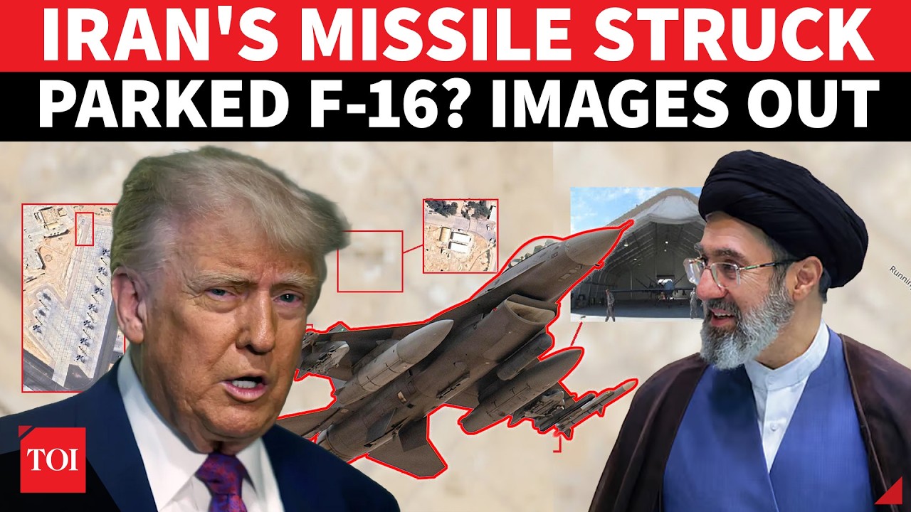 'CAUGHT ON RUNWAY': Iran Missile Struck Parked US F-16 At Key Air Base? Shock 'Satellite Proof'