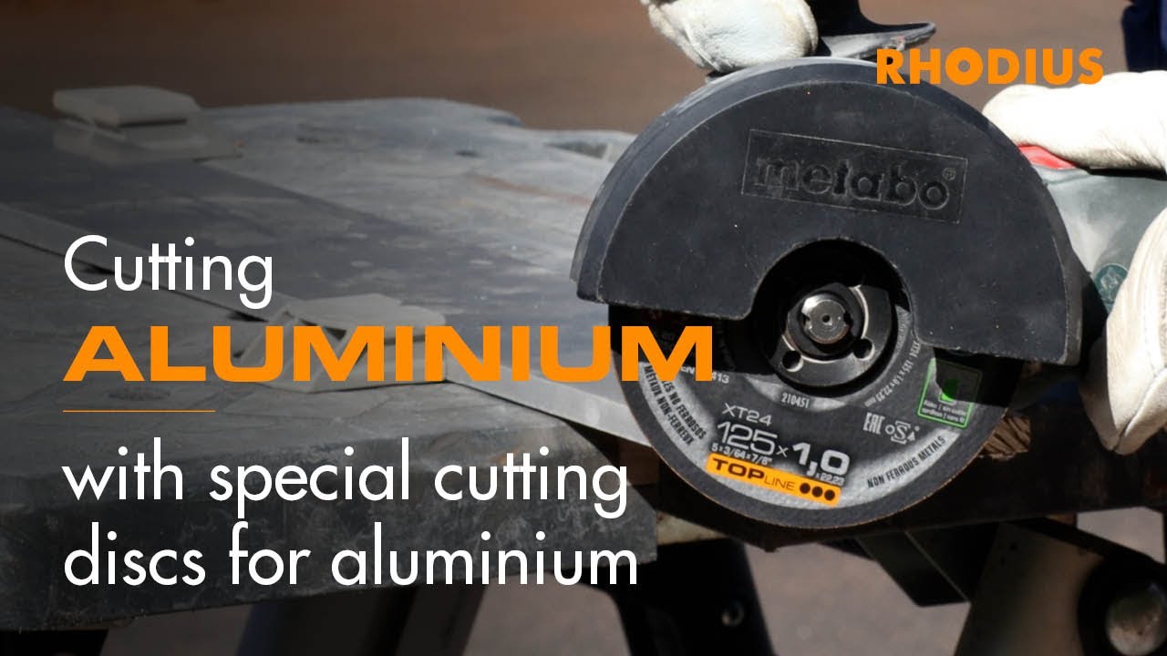 Cutting aluminium: why do we need special aluminium cutting discs?