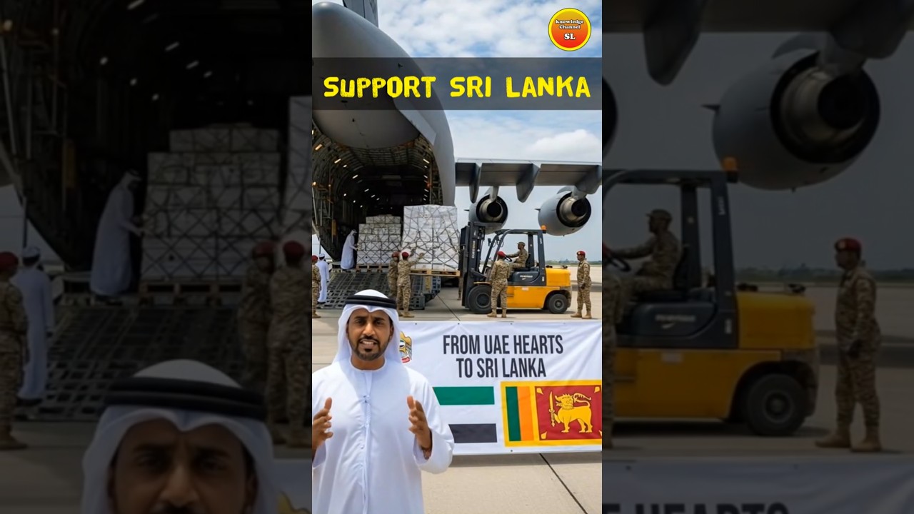 Support Sri Lanka - Thank you UAE #srilankanfood #travelvlog #traveldestinations #srilanka #viral