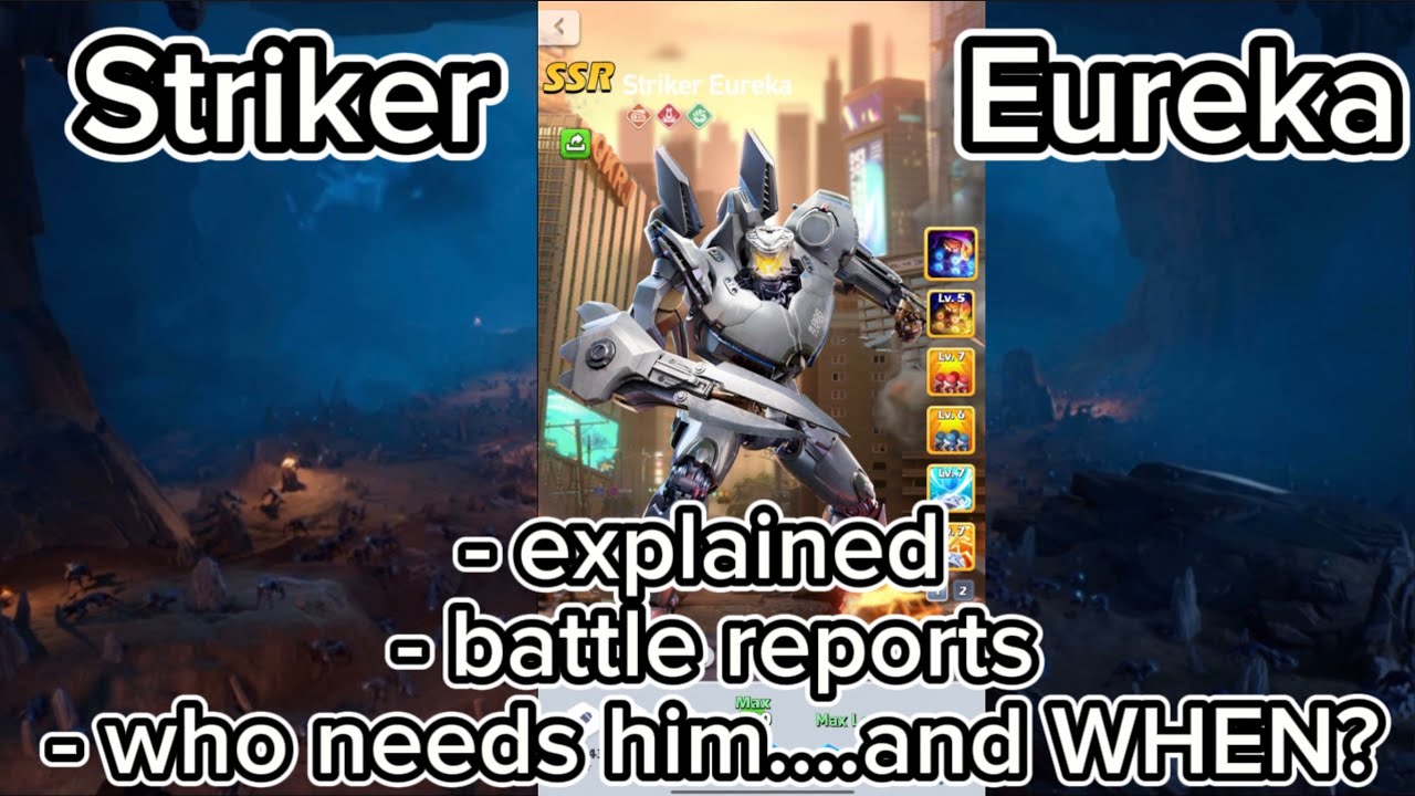 TOPWAR: Striker Eureka 5 ⭐️ & lvl 5   Full breakdown. Battle reports | evaluation