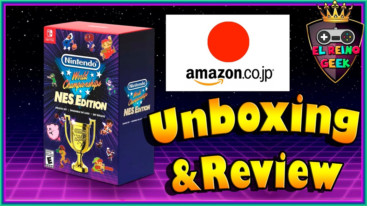 Nintendo World Championships NES Deluxe Edition || Amazon Japon || Unboxing & Review!