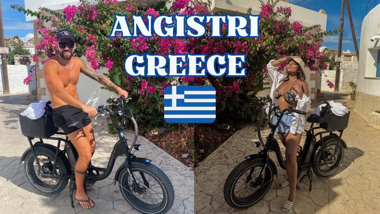 Cycling Around Angistri | Hidden Gem Greek Island 🇬🇷