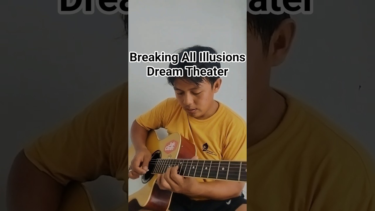 Cover guitar akustik - Breaking All Illusions (Dream Theater) 