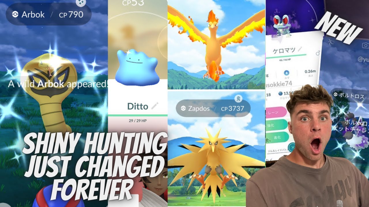 ✨Wild Legendary Pokemon?! And Shiny Hunting in Pokemon Go Just CHANGED FOREVER!!!✨