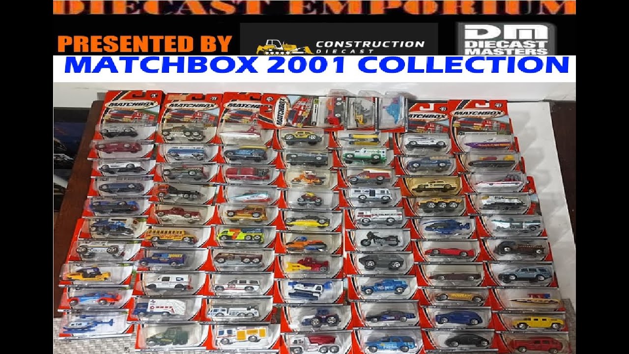 Mattel Matchbox Cars Trucks 2001 Basic Vehicle Range 1-75 Collection