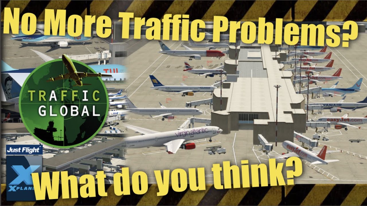 Проблемы с пробками исчезли? | X-Plane 11 | Traffic Global