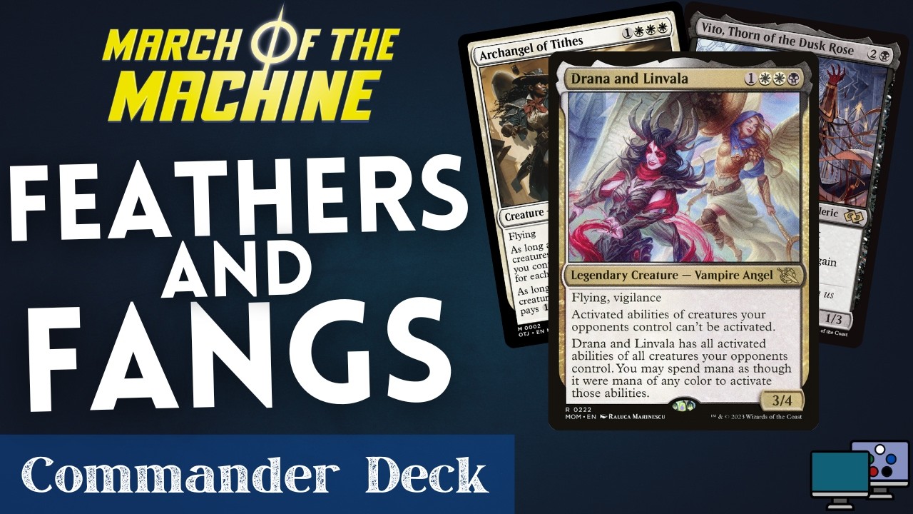 Feathers and Fangs - Drana and Linvala | Commander Deck Tech