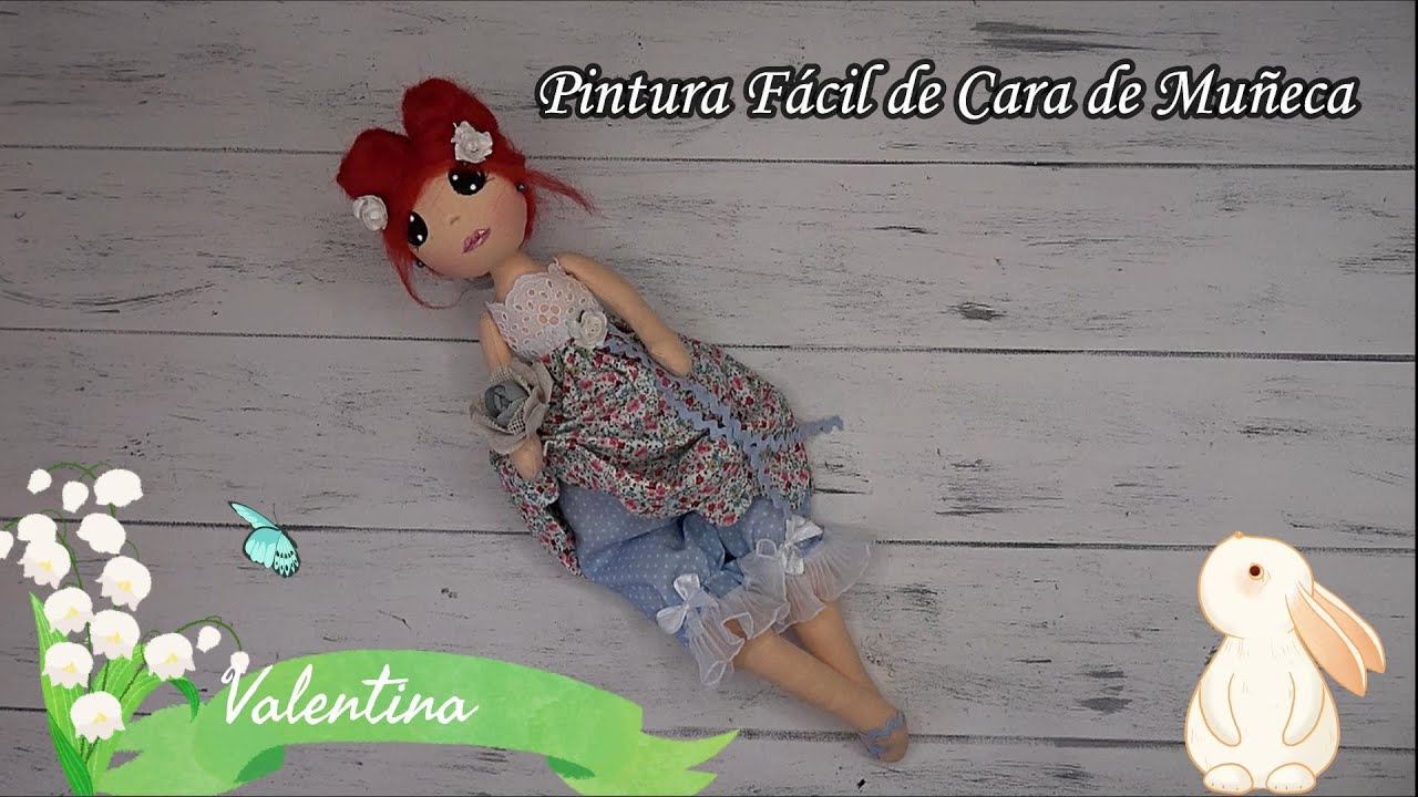 Valentina | Diseño Fácil de la Carita con Medidas + Pintura Paso a Paso