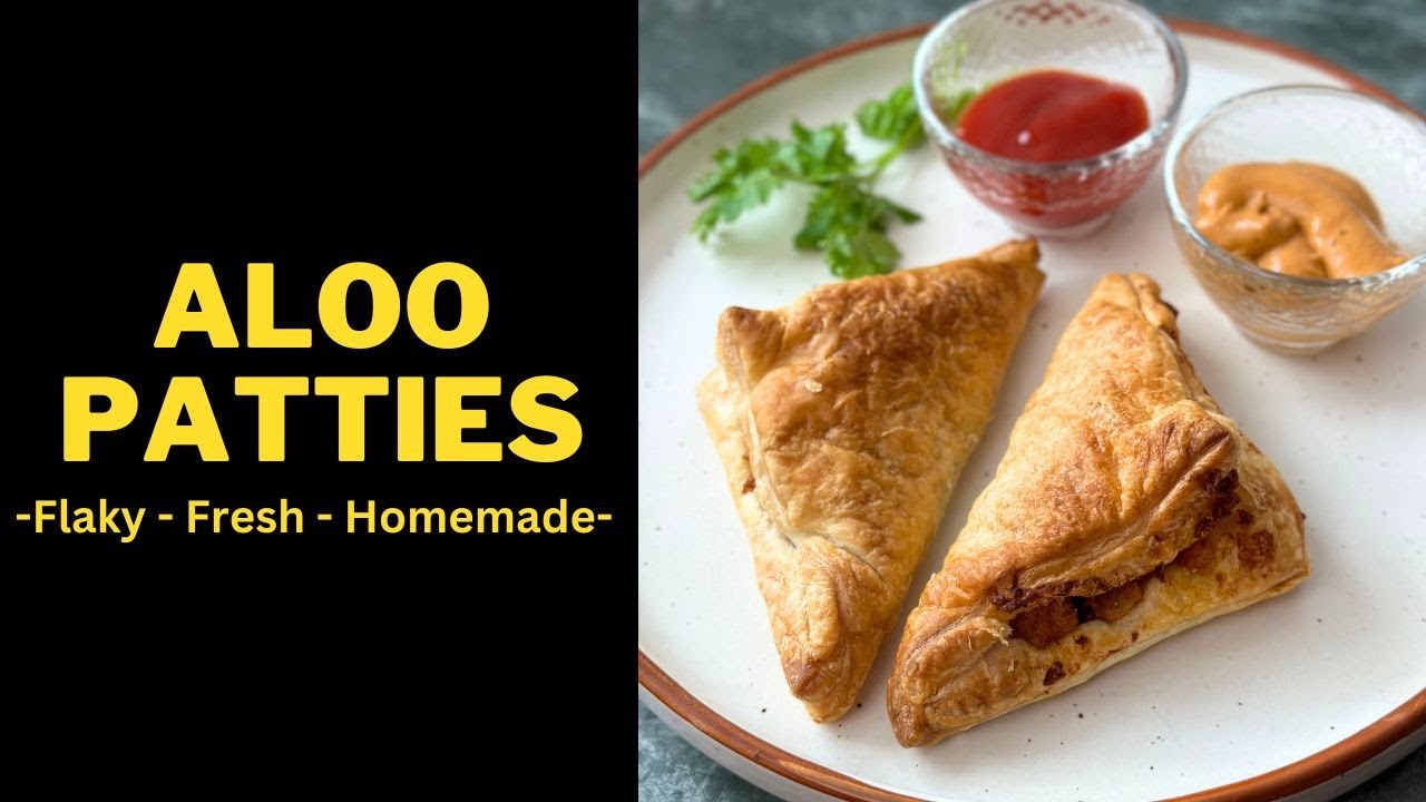 Aloo Patties recipe | Flaky, fresh & homemade aloo puff recipe | Flavours Of Food