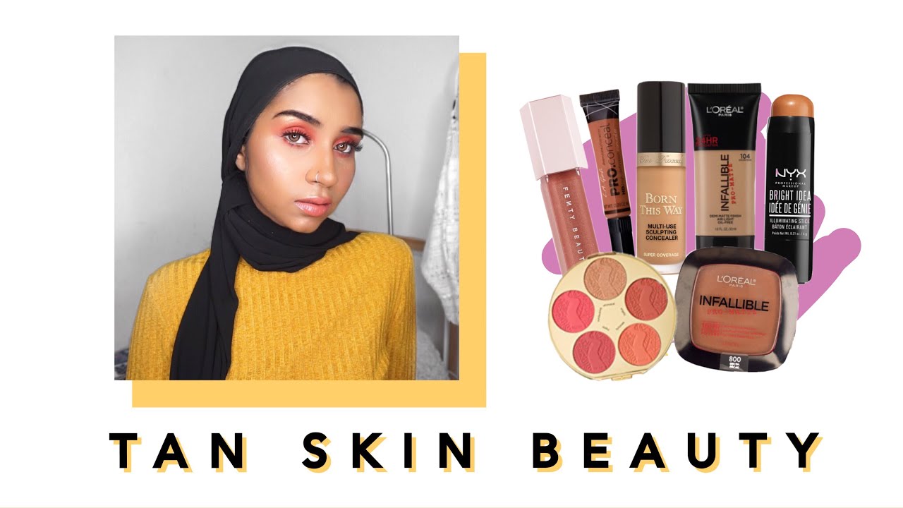 TAN SKIN MAKEUP RECOMMENDATION DRUGSTORE & HIGH END| TUTORIAL